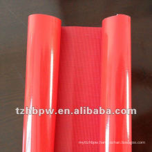 Heat resistance PVC fabric knited and woven